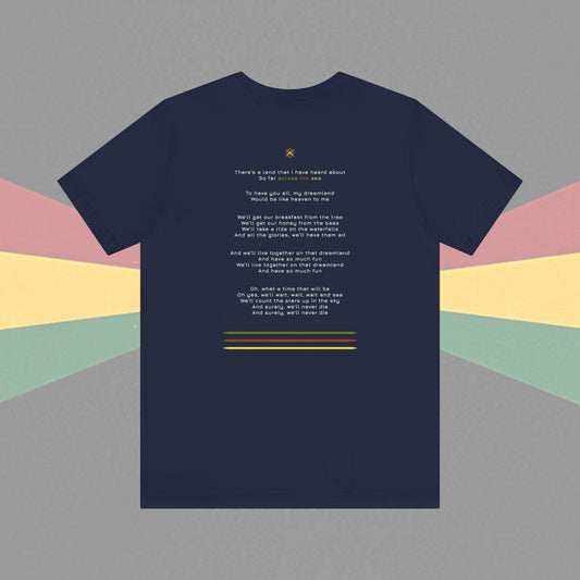 Reggae Dream Land Lyrics Tee - XIX-XCVII Collection