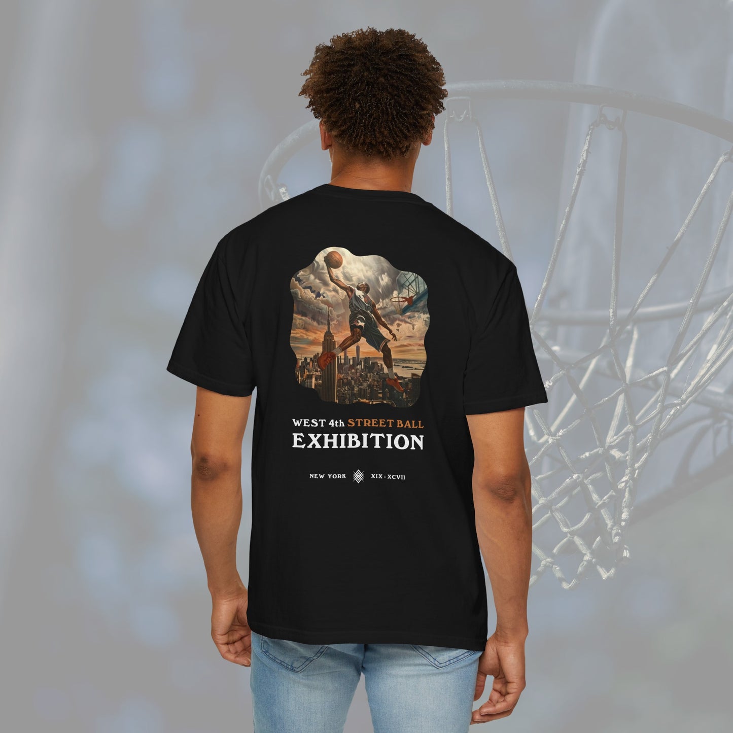 Vintage West 4th Basketball Tee - XIX-XCVII Collection