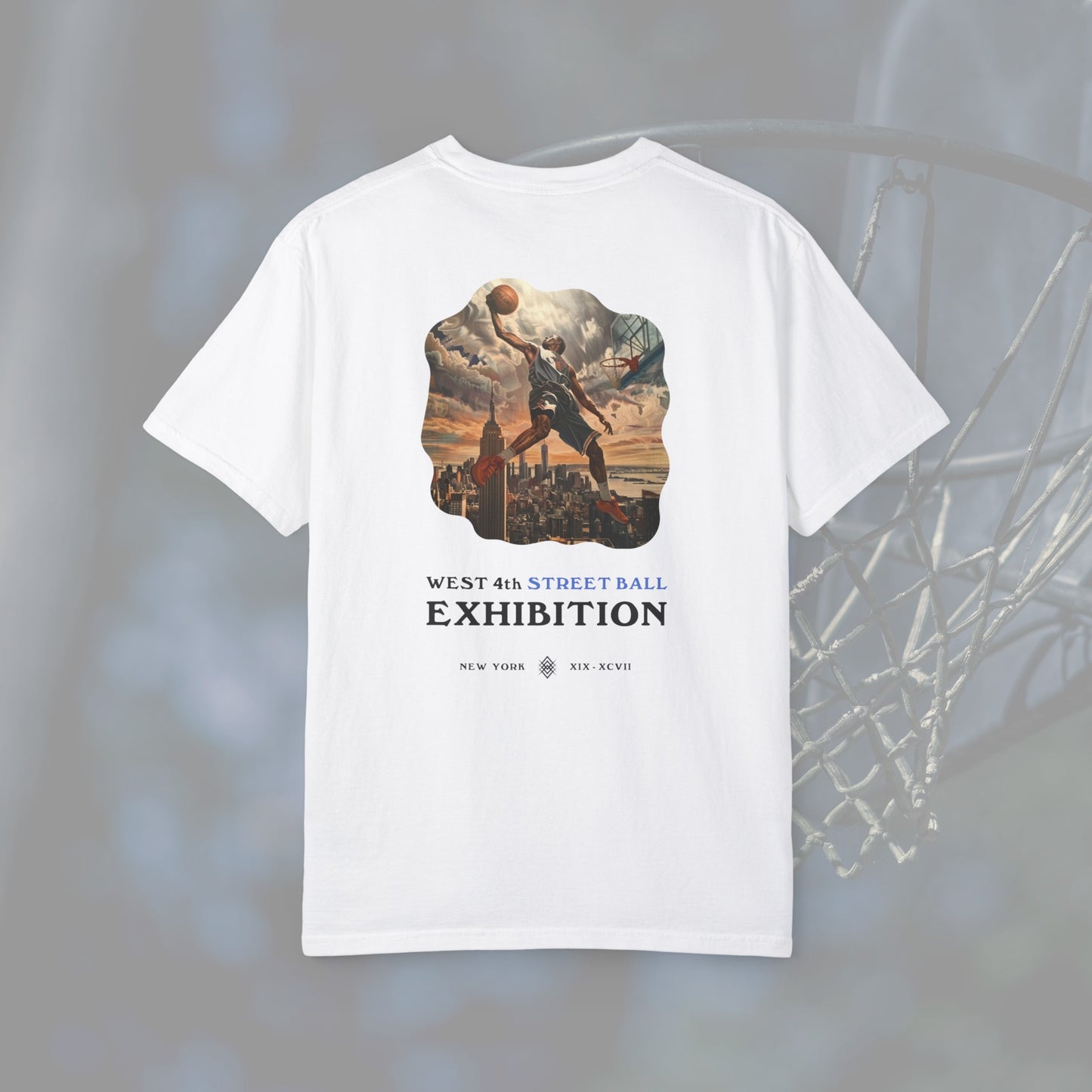 Vintage West 4th Basketball Tee - XIX-XCVII Collection