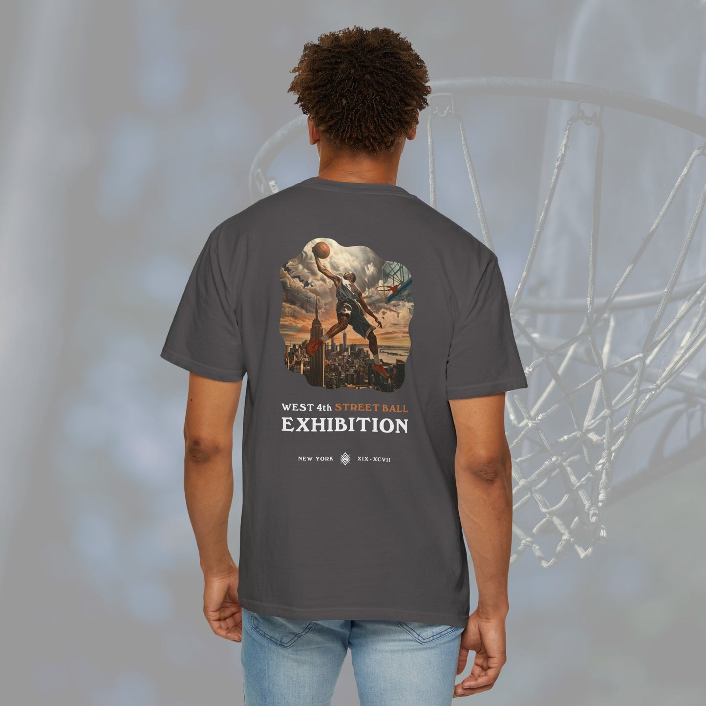 Vintage West 4th Basketball Tee - XIX-XCVII Collection