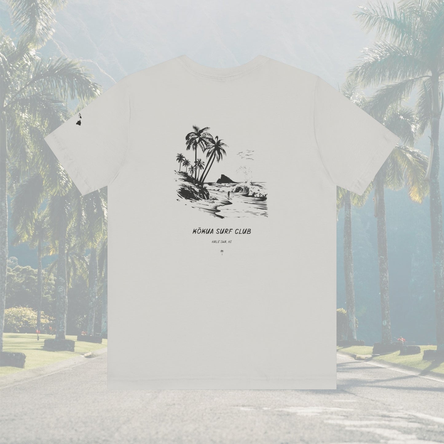 Palm Tree Tee - Kokua Surf Collection