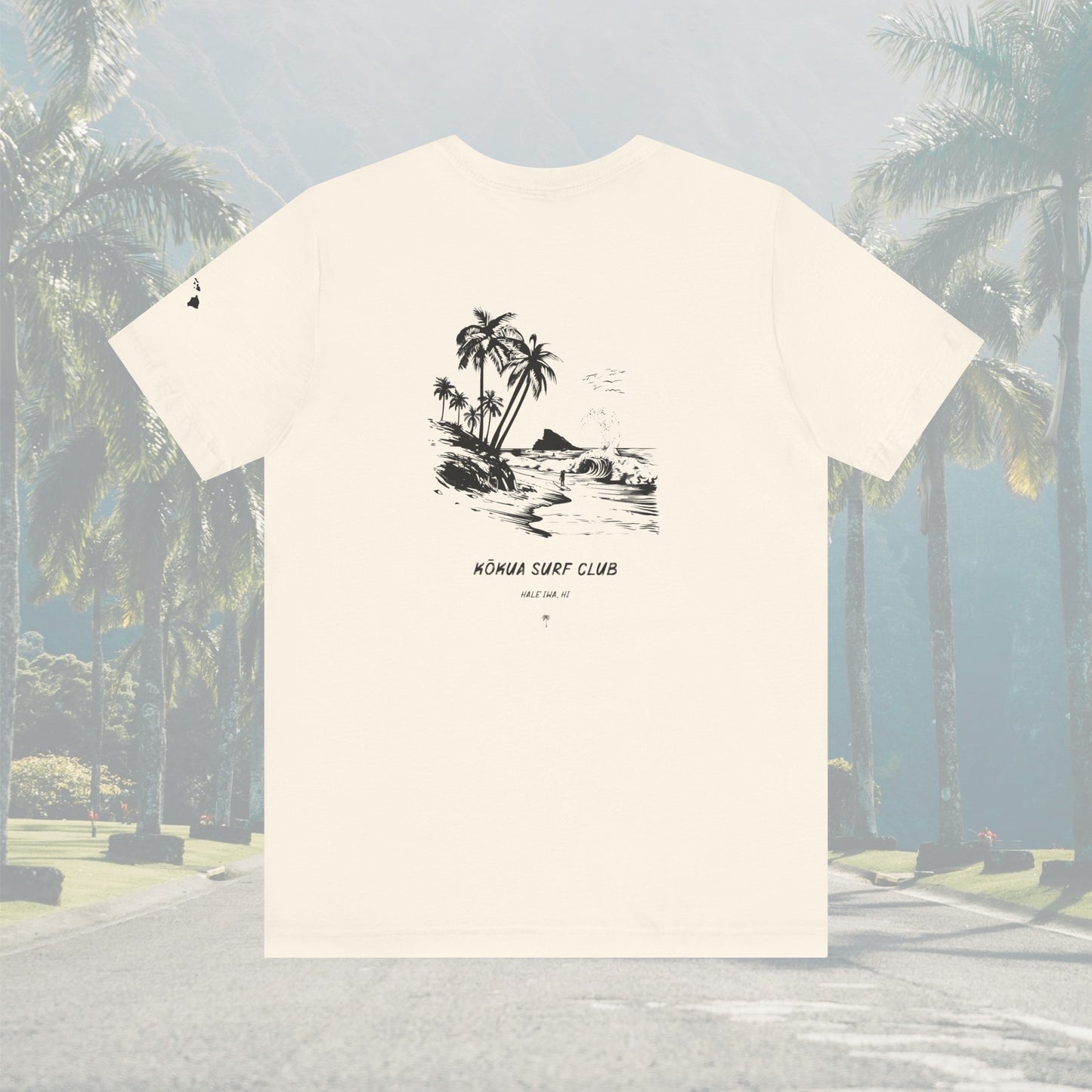 Palm Tree Tee - Kokua Surf Collection