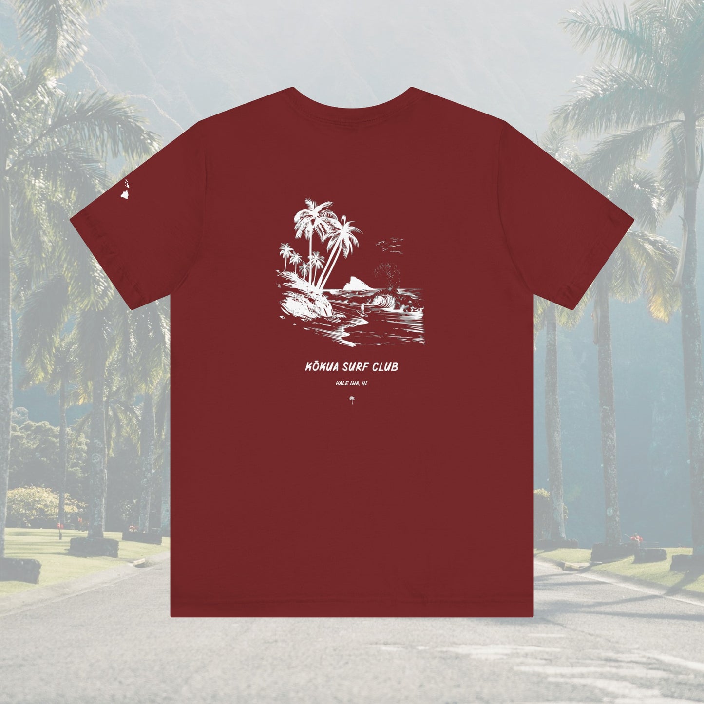 Palm Tree Tee - Kokua Surf Collection