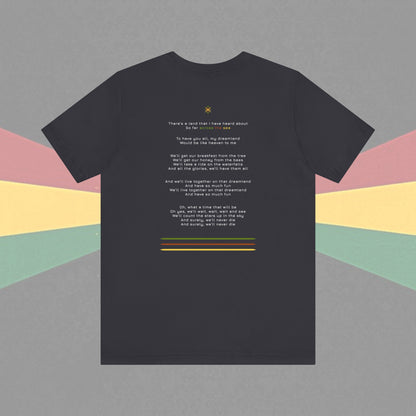 Reggae Dream Land Lyrics Tee - XIX-XCVII Collection