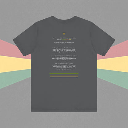 Reggae Dream Land Lyrics Tee - XIX-XCVII Collection