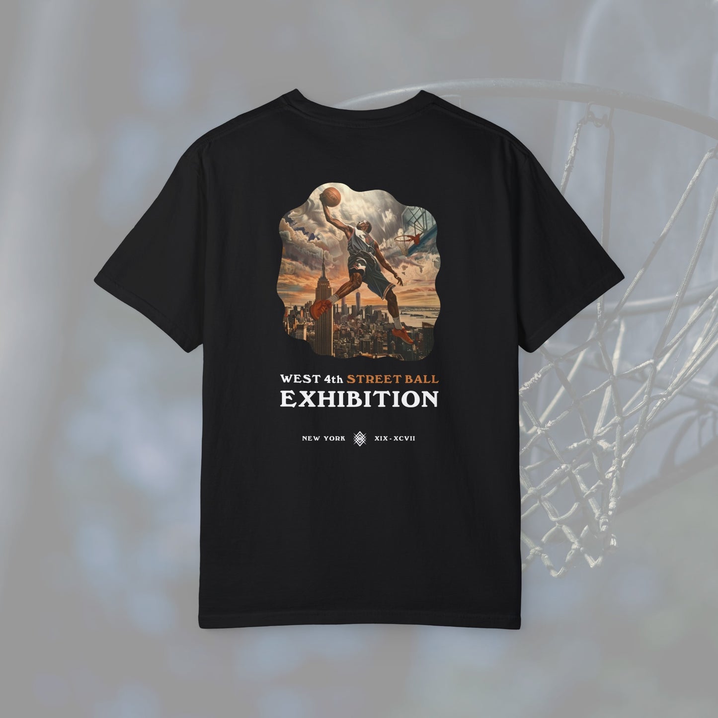 Vintage West 4th Basketball Tee - XIX-XCVII Collection