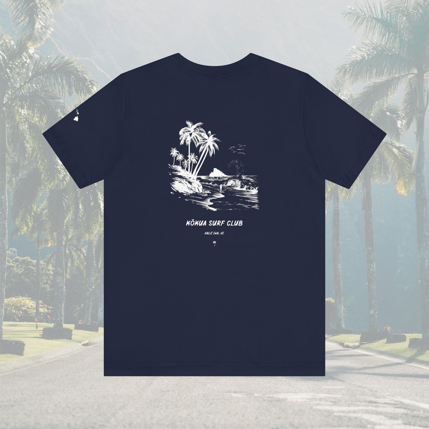 Palm Tree Tee - Kokua Surf Collection