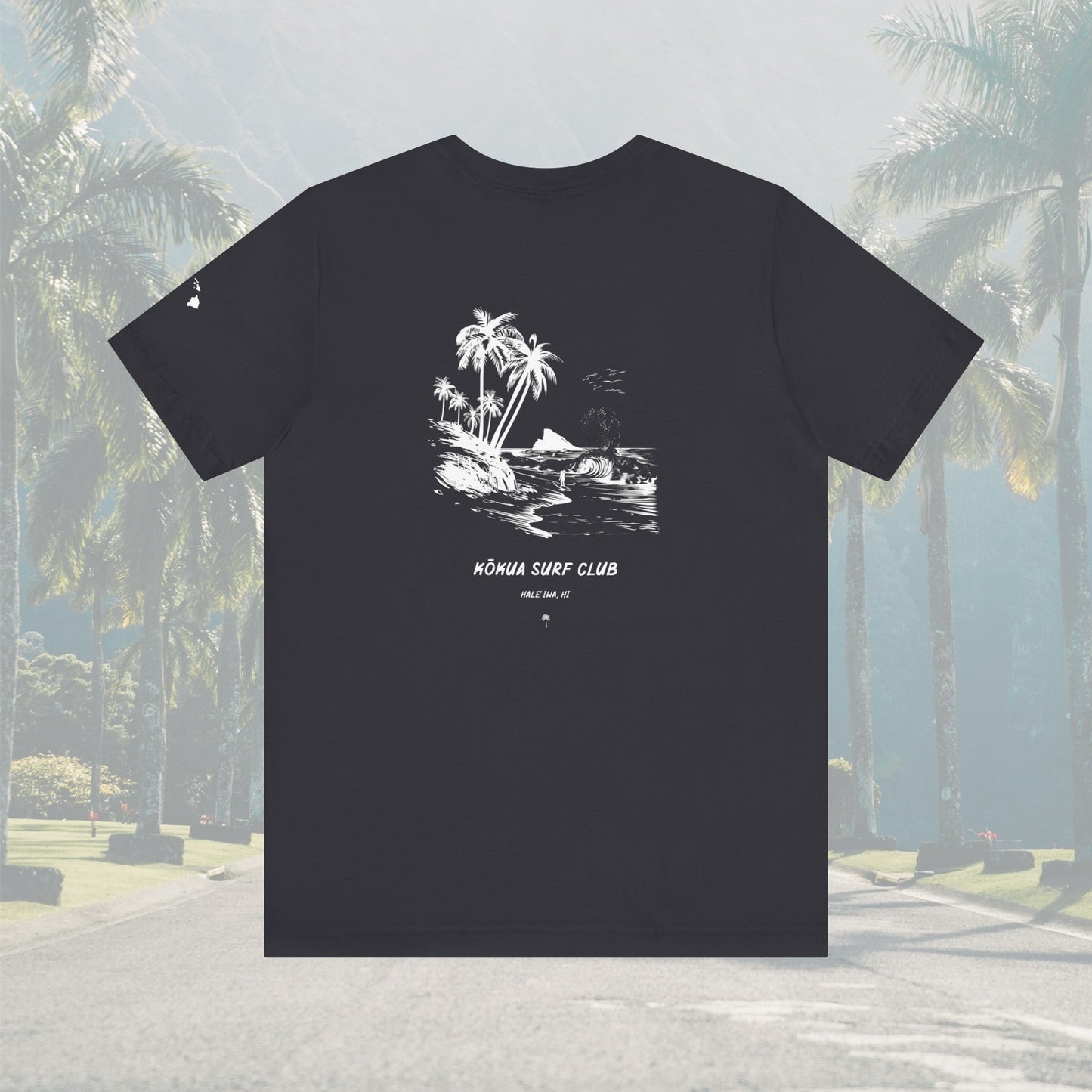 Palm Tree Tee - Kokua Surf Collection