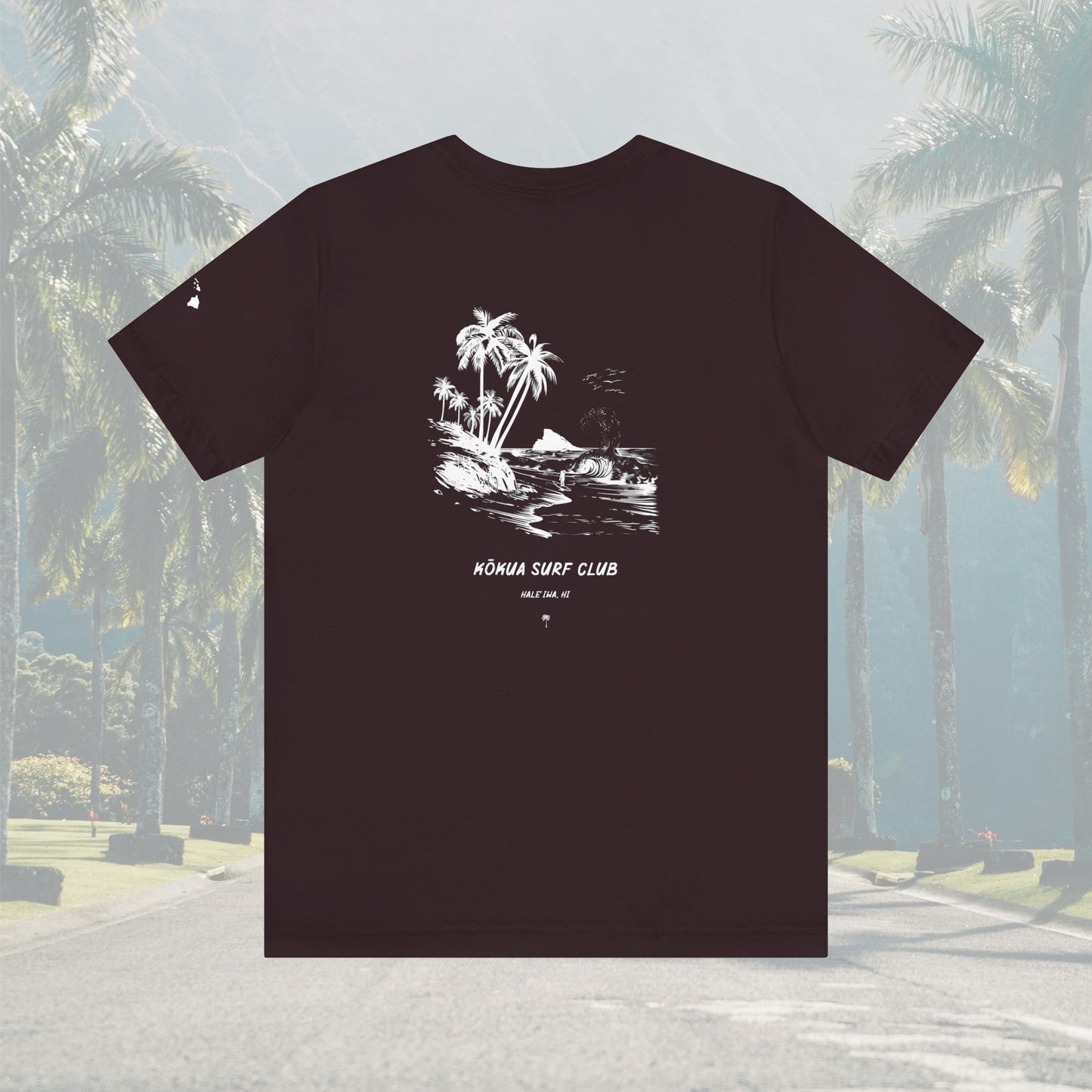 Palm Tree Tee - Kokua Surf Collection