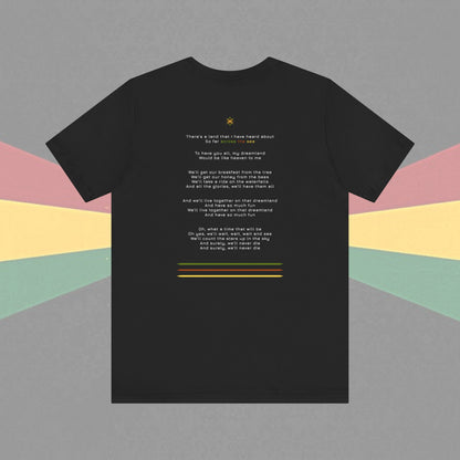 Reggae Dream Land Lyrics Tee - XIX-XCVII Collection